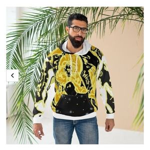 This Pullover Hoodie is made for warmth and comfort. Made to be easily customiza